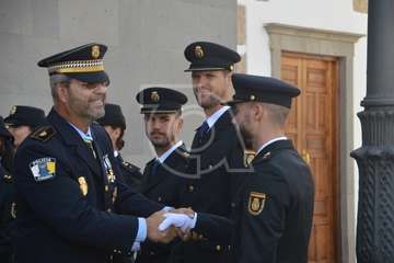 La Policía Nacional celebra en Telde la festividad de los Santos Ángeles Custodios (Foto TA)
